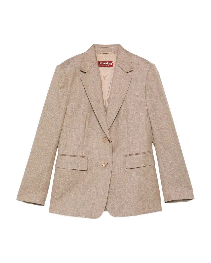Max Mara Two-button Blazer Brown