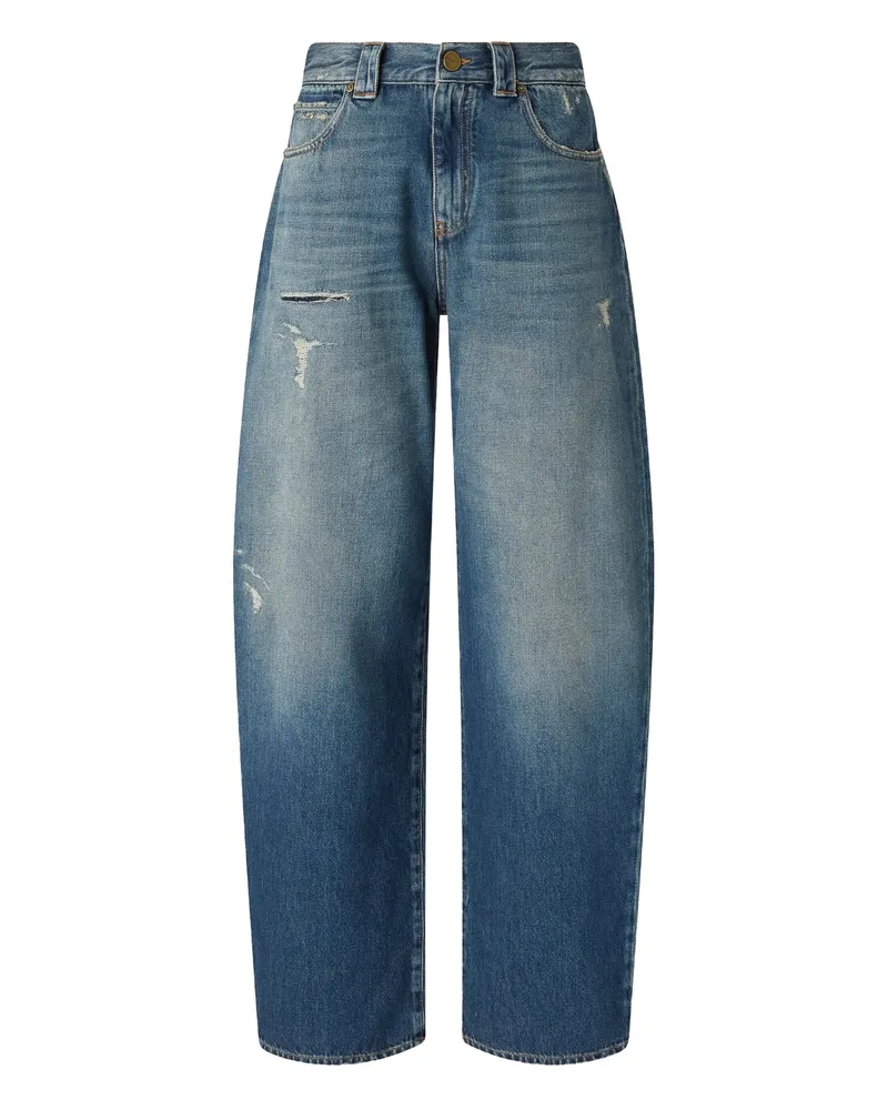 Pinko Ripped-detail Jeans Blue