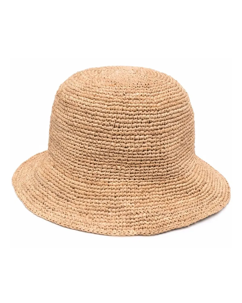 IBELIV Andao Raffia Tea Hat Neutrals