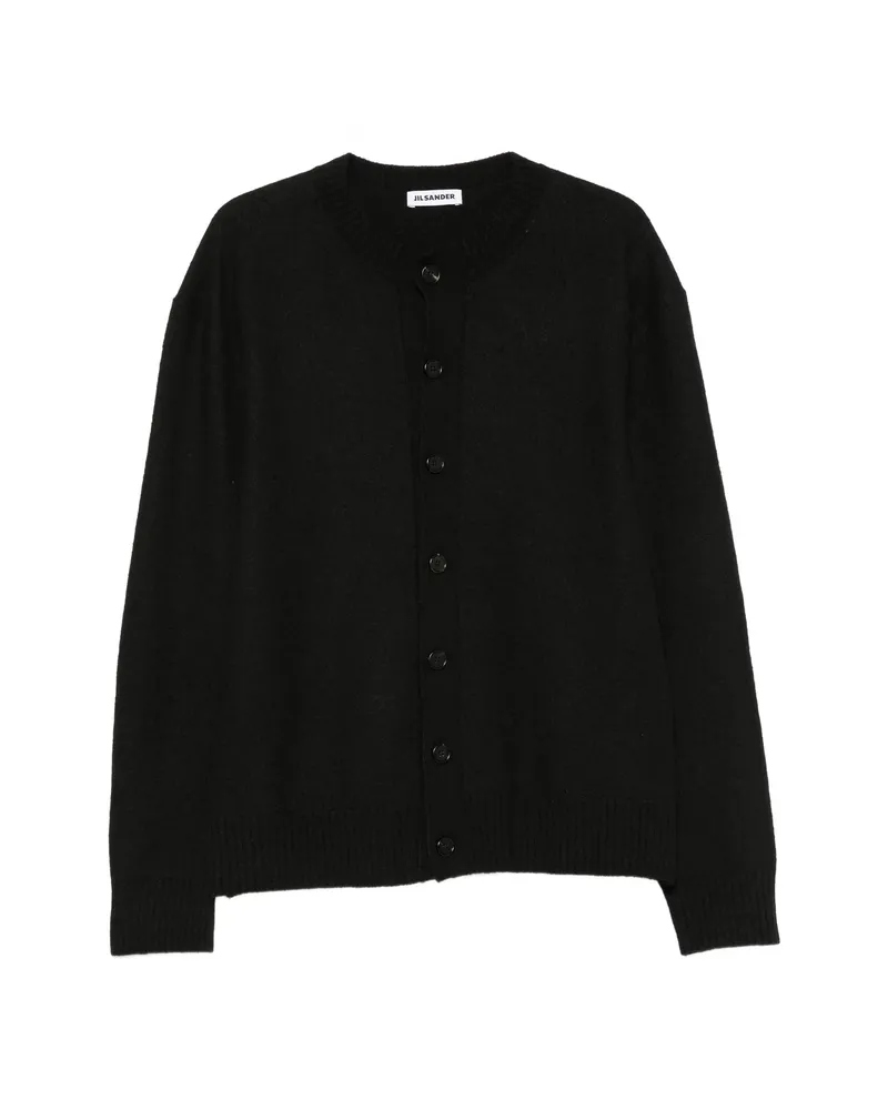 Jil Sander Button-fastening Cardigan Black