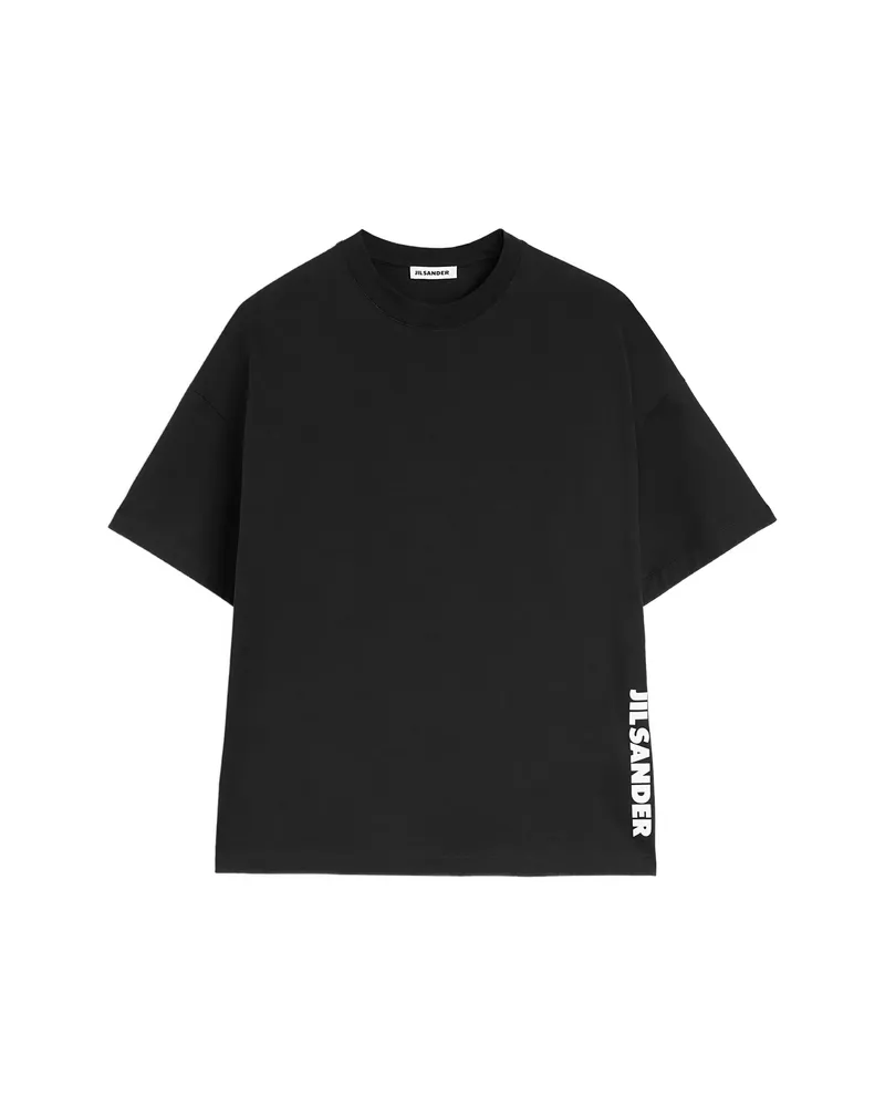 Jil Sander Logo-print Cotton T-shirt Black