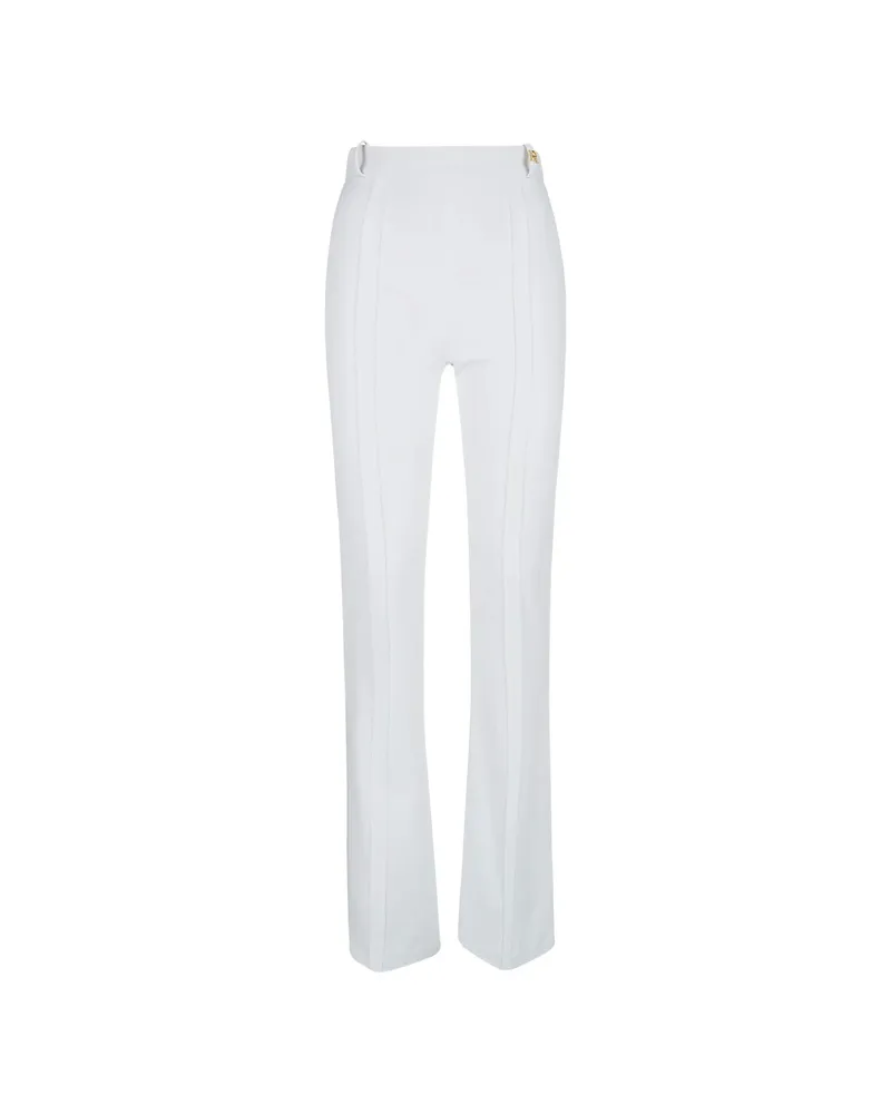 Elisabetta Franchi Flared Trousers White