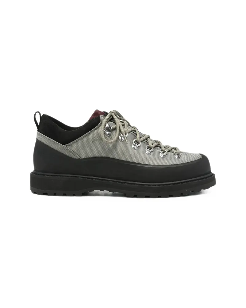 Diemme Roccia Basso Lace-up Panelled Sneakers Green