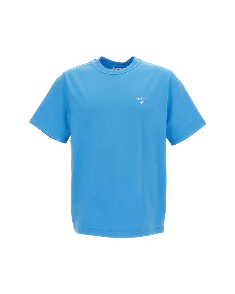 Arte Antwerp Embroidered-logo T-shirt Blue