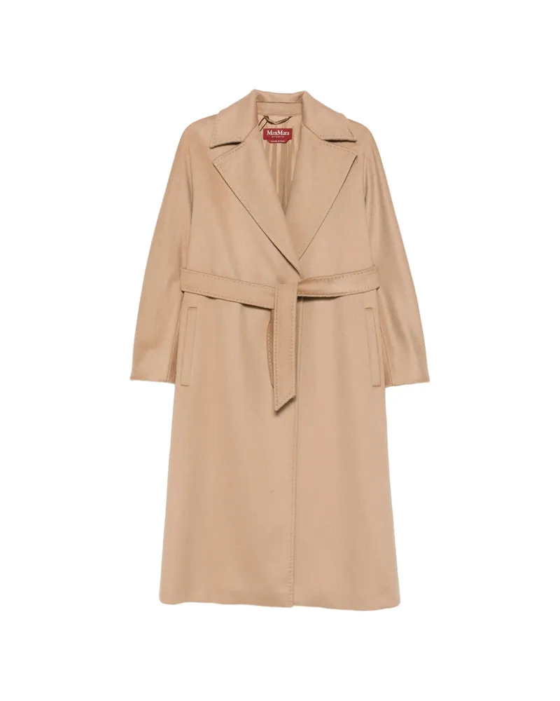 Max Mara Belted Wrap Coat Neutrals
