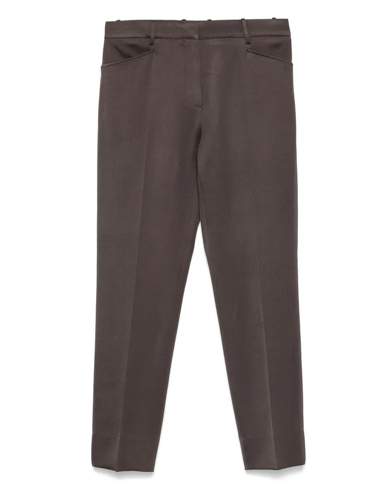 Tom Ford Pocket-detail Trousers Brown