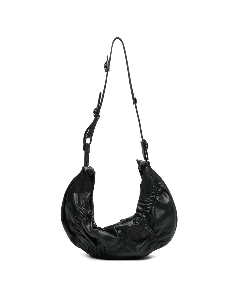 Innerraum Gathered-detail Messenger Bag Black