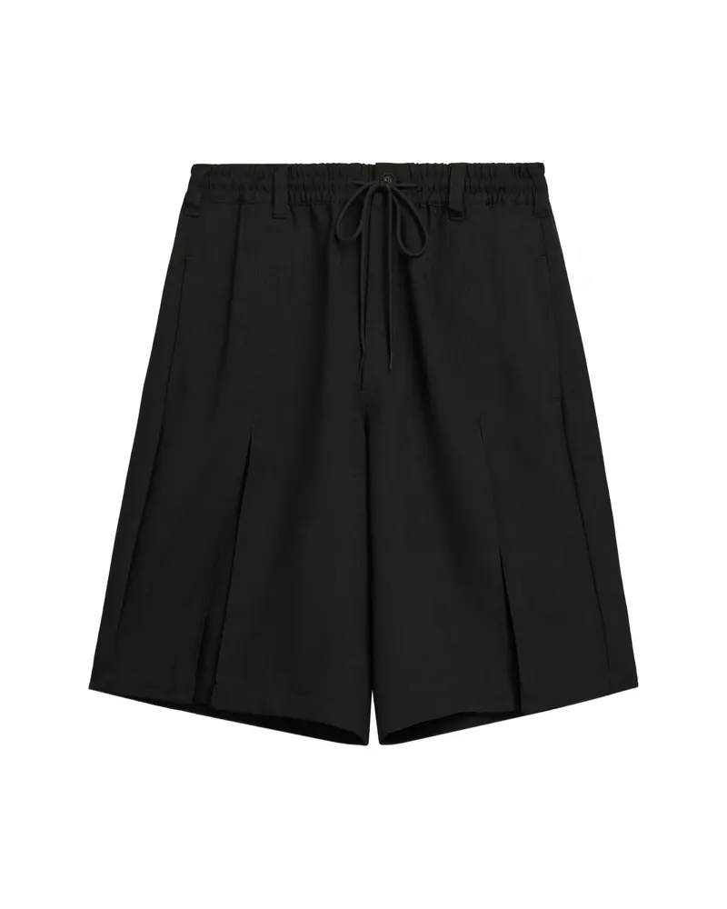 Y-3 Drawstring-waist Shorts Black