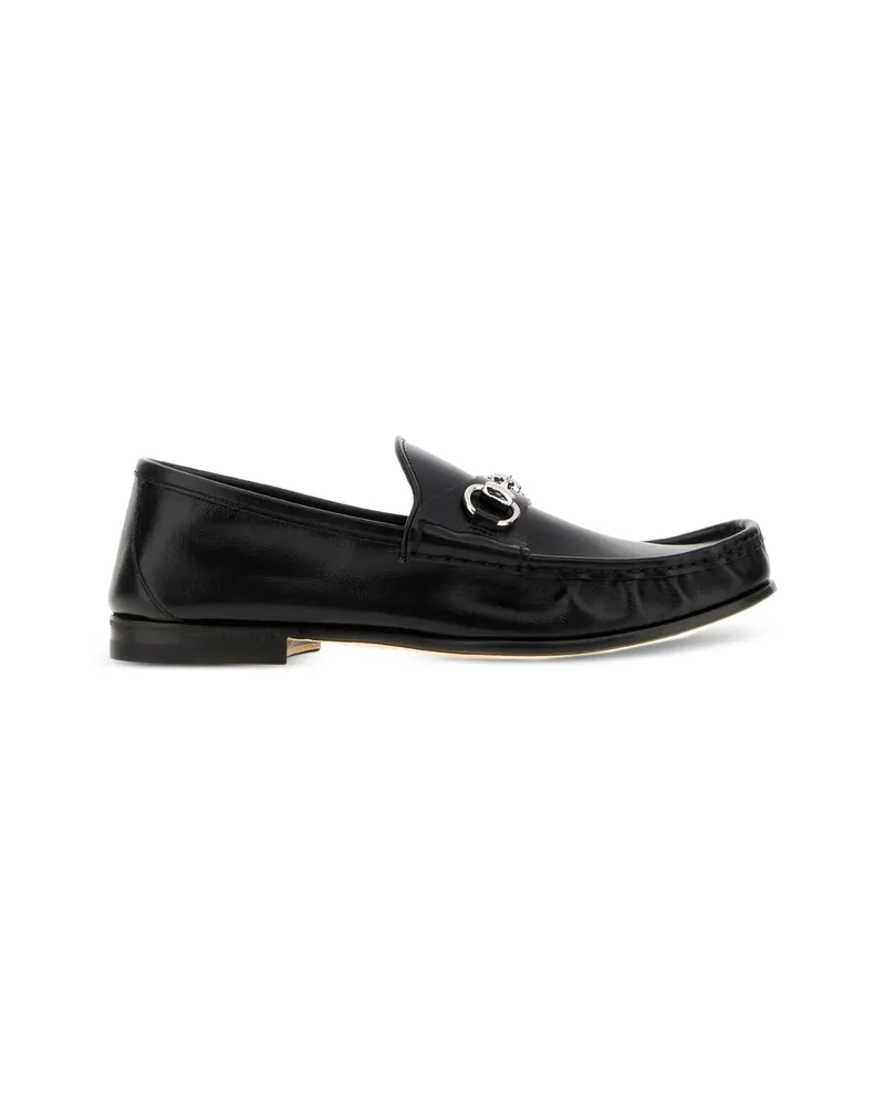 Gucci Lugano Horsebit Loafers Black