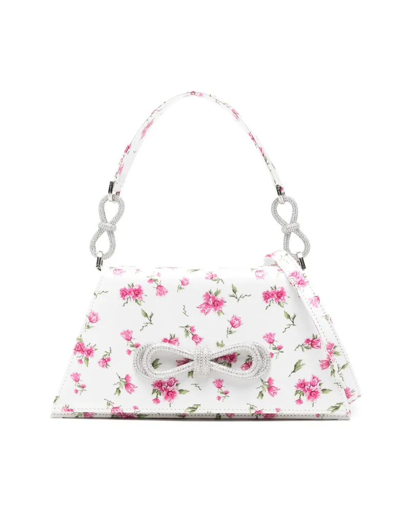 Mach & Mach Medium Samantha Bag White