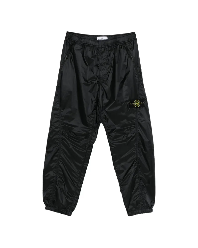 Stone Island Logo-patch Track Pants Blue