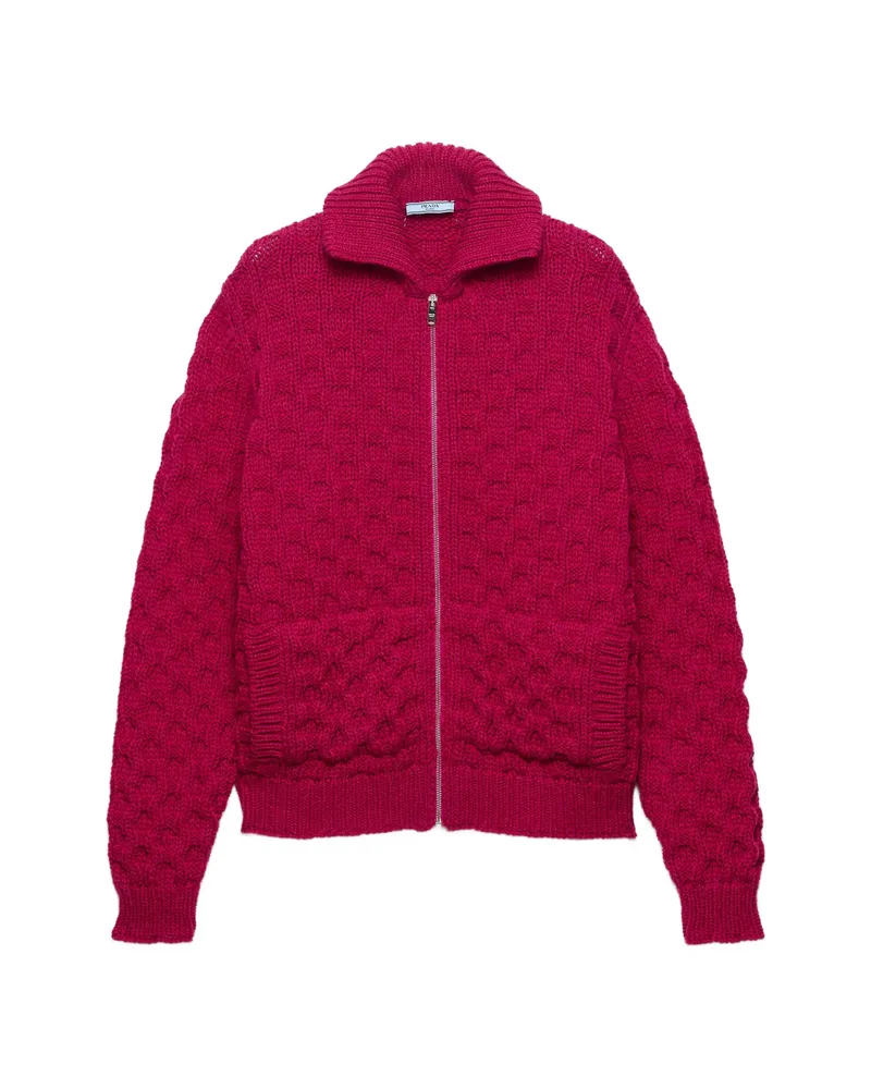 Prada Wool Cardigan Pink