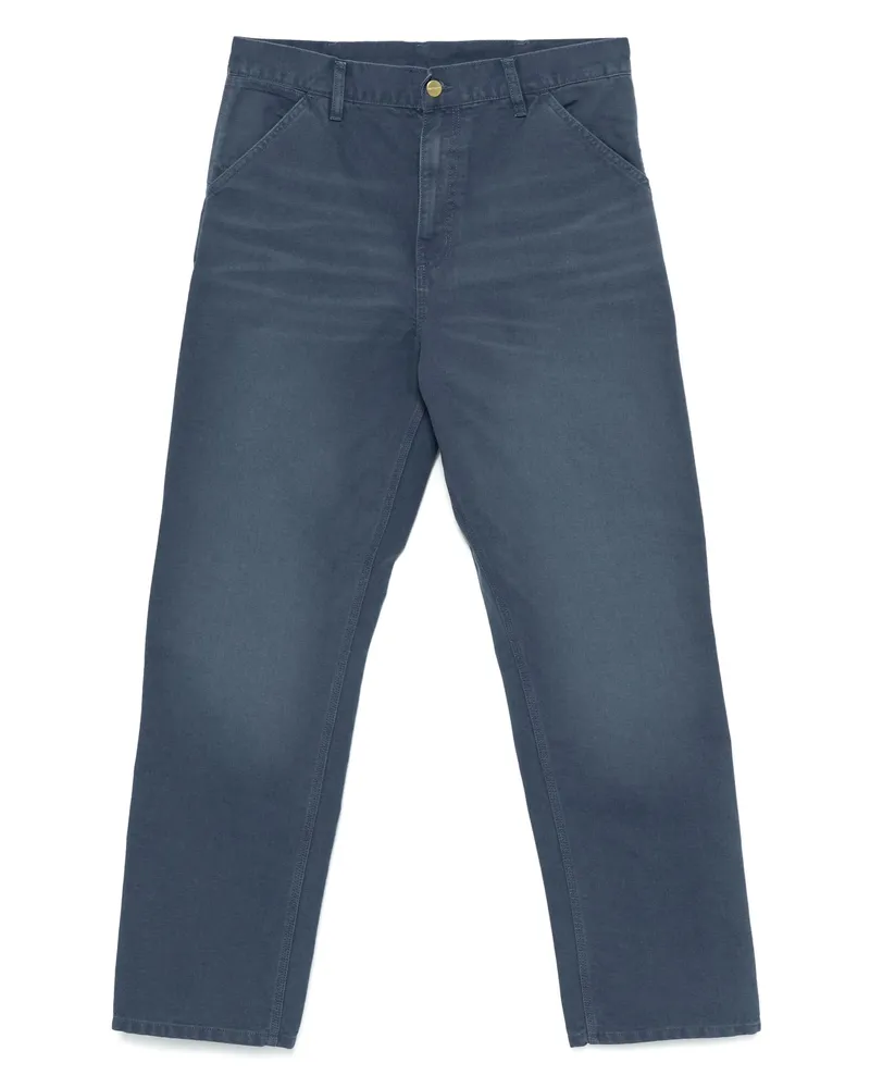 Carhartt WIP Single Knee Trousers Blue