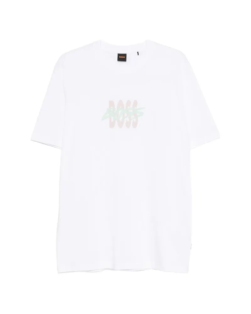 HUGO BOSS Bass Logo-print T-shirt White