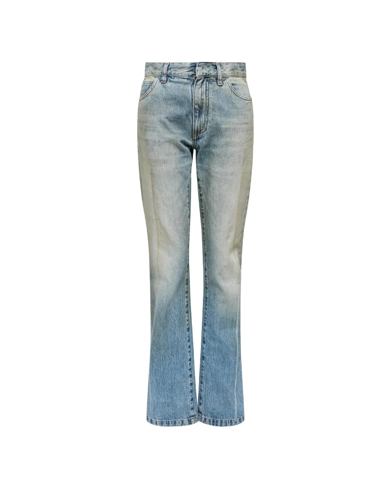 Maison Margiela Straight-leg Five-pocket Jeans Blue