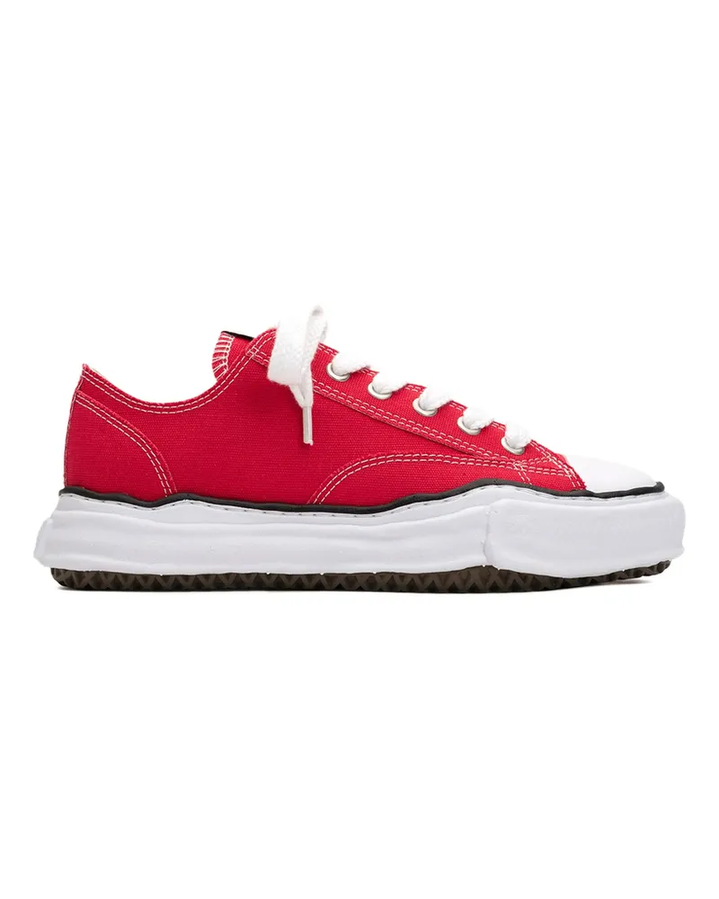 MIHARAYASUHIRO Peterson" OG Sole Canvas Low-top Sneakers Red