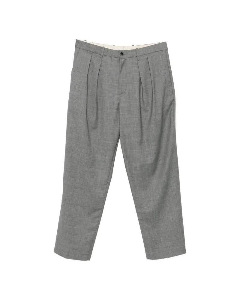 nine:inthe:morning Pleated Tailored Trousers Grey