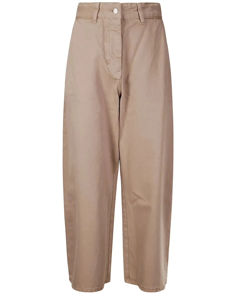 Studio Nicholson Chalco Trousers Neutrals