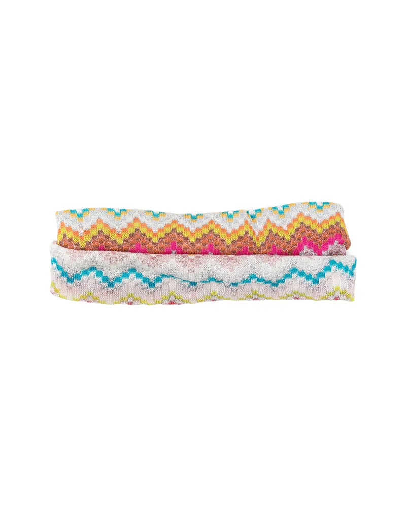 Missoni Zig-zag Hair Accessory White