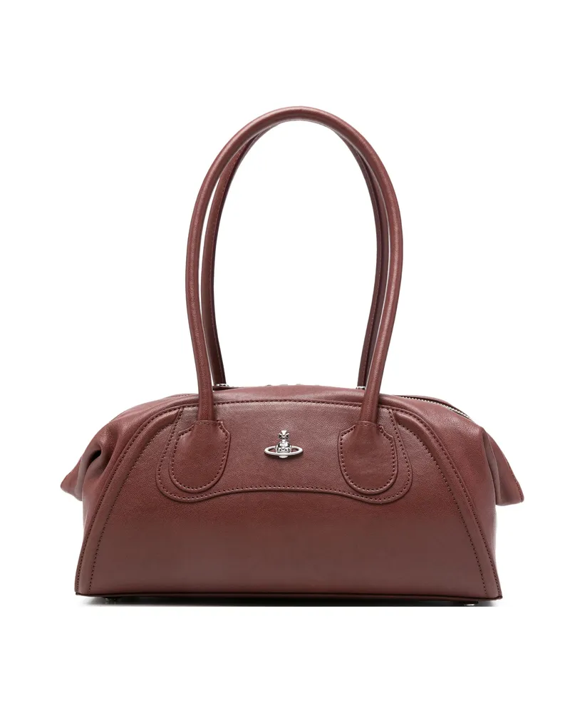 Vivienne Westwood Small Shirley Tote Bag Brown