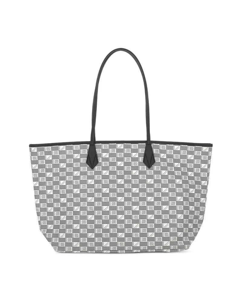 Moreau Paris Saint Tropez Patterned Shoulder Bag White