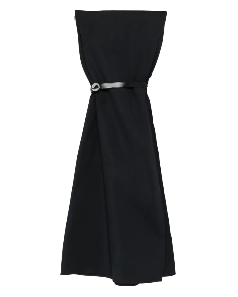 COPERNI Belted Oval-buckle Mini Dress Black