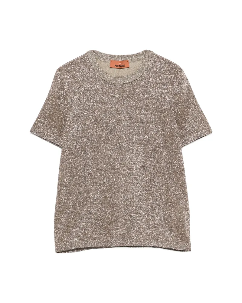 Missoni Crew-neck Top Neutrals