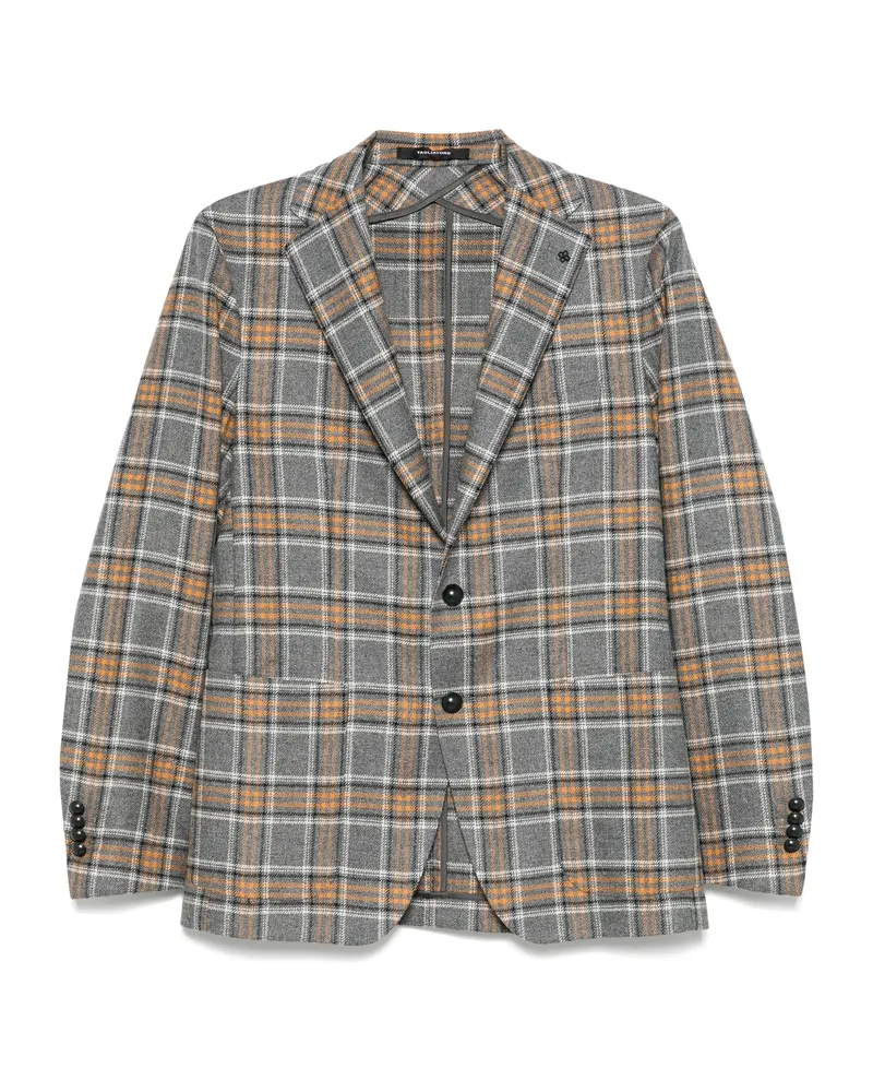 Tagliatore Single-breasted Blazer Grey