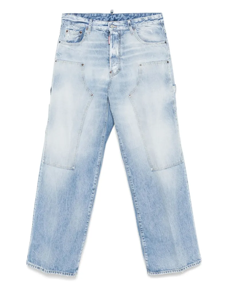 Dsquared2 Straight-leg Jeans Blue