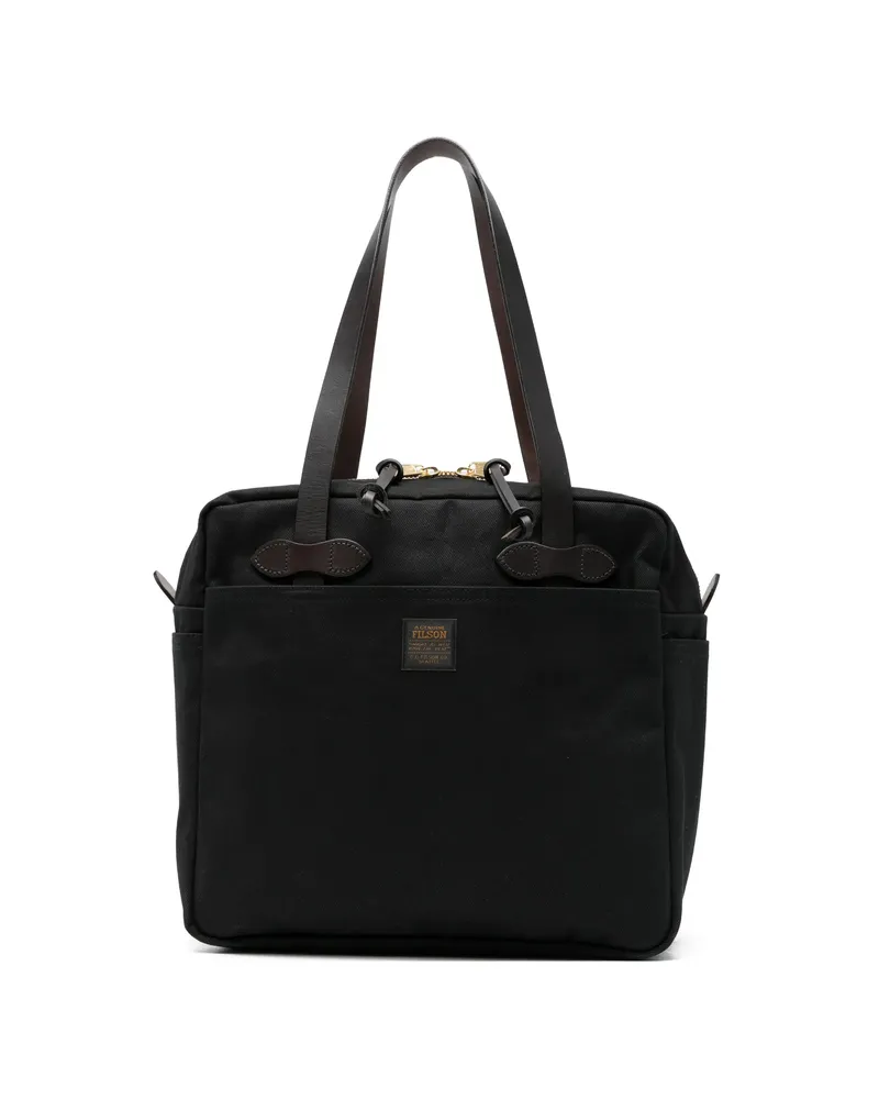 Filson Zip-fastening Tote Bag Black