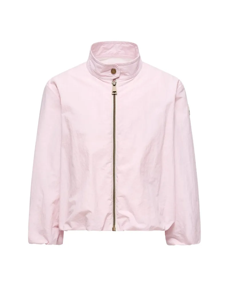 Moncler Rasime High-neck Jacket Pink