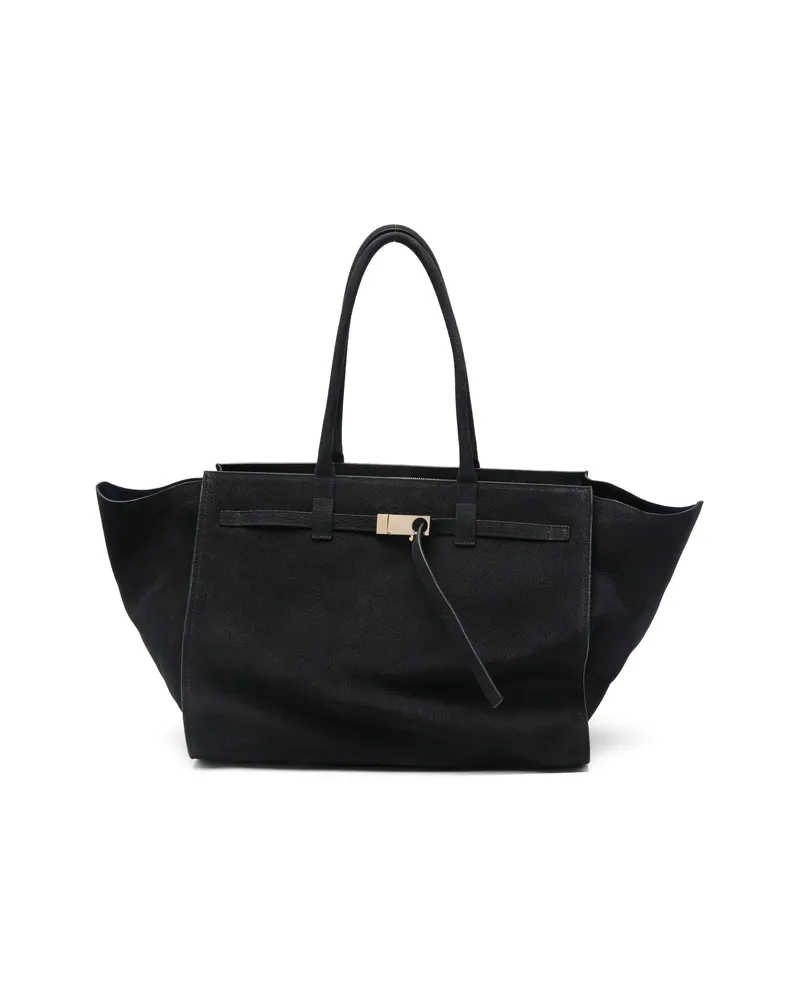 Benedetta Bruzziches Large Mame Top-handle Tote Bag Blue