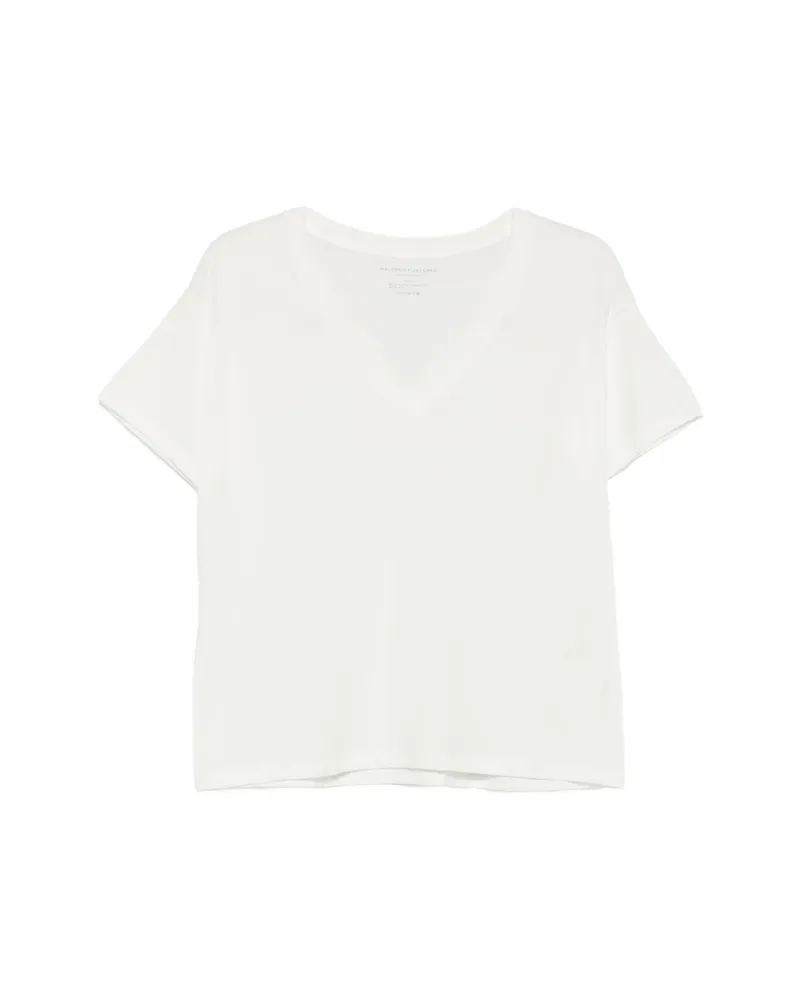 Majestic V-neck Short-sleeve T-shirt Neutrals