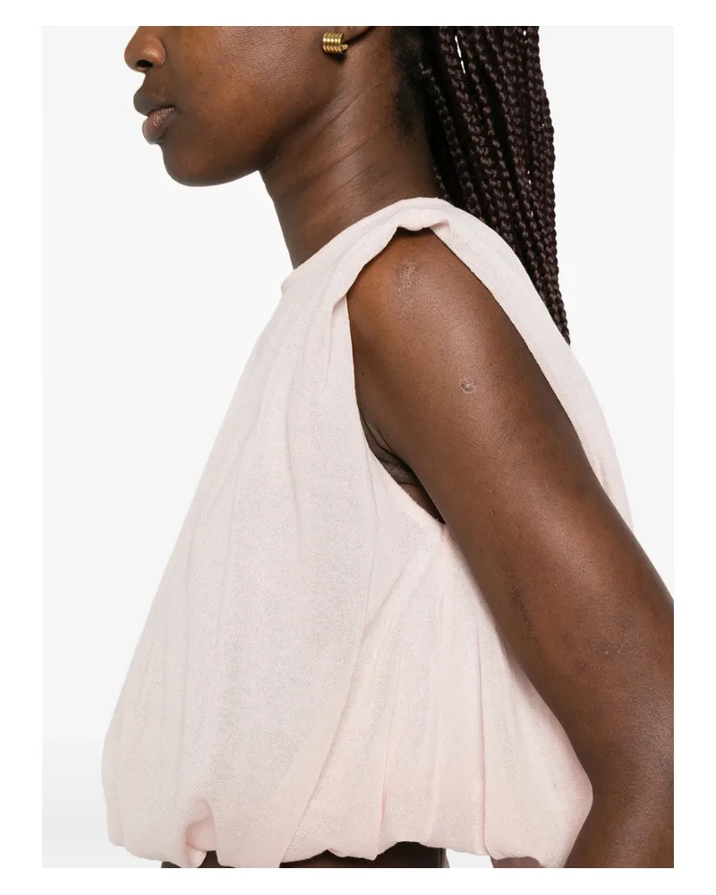 CFCL Overwraped Cropped Top Pink