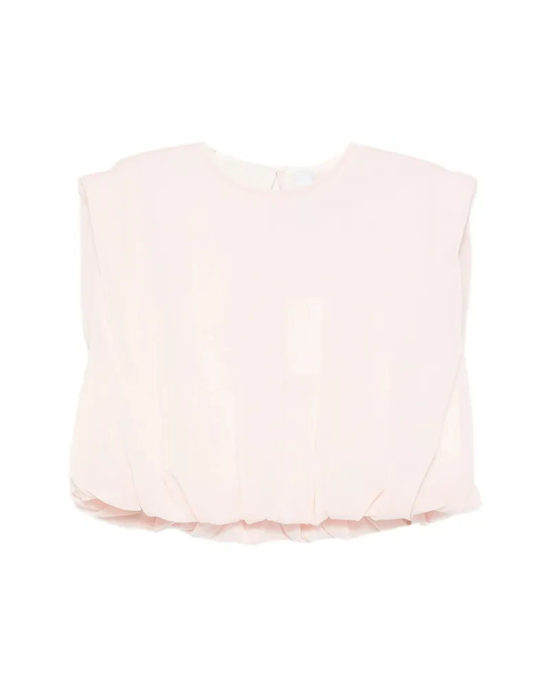 CFCL Overwraped Cropped Top Pink