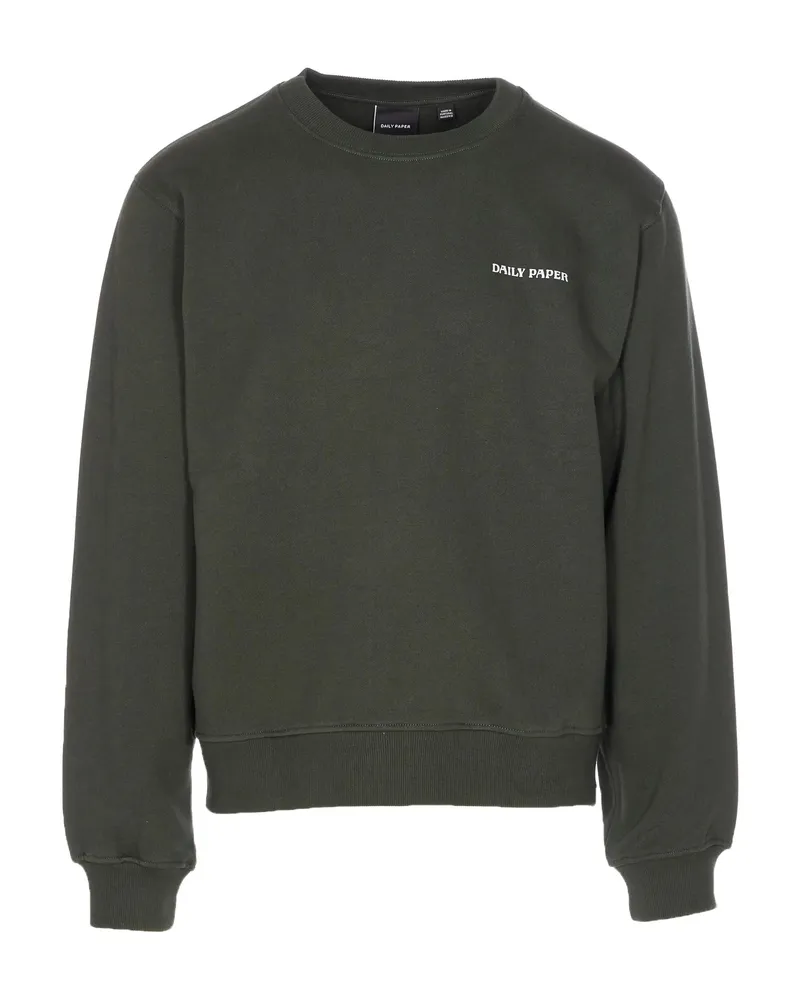 Daily Paper Logo-print Sweatshirt Green