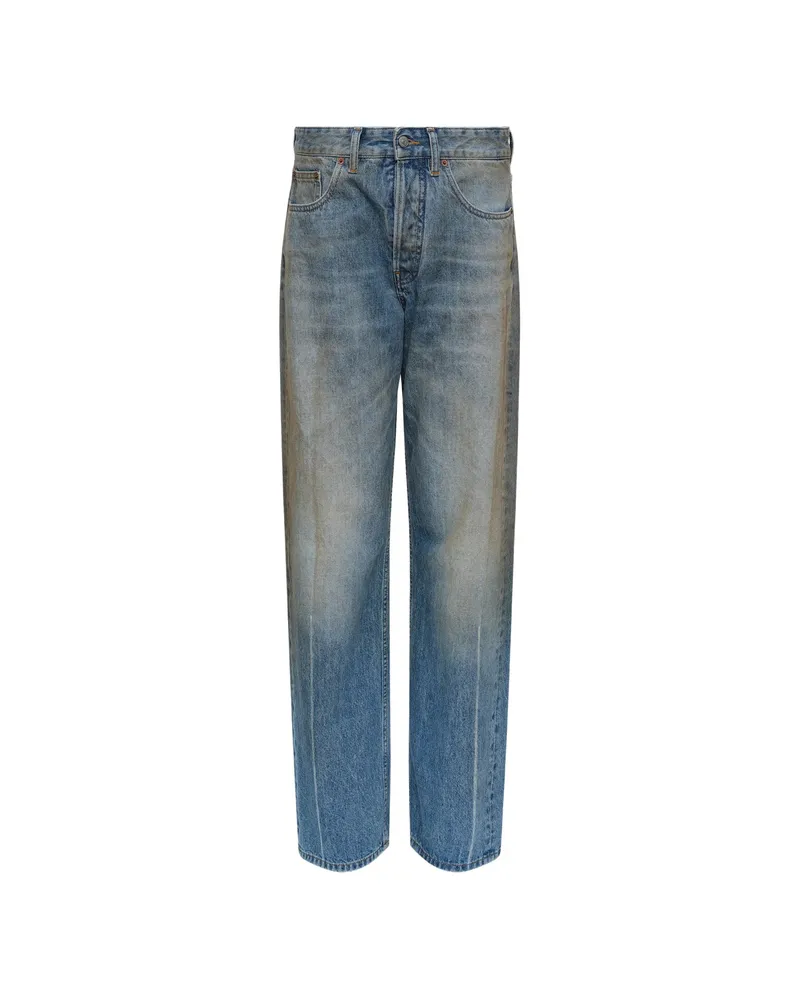 Maison Margiela Straight-leg Jeans Blue