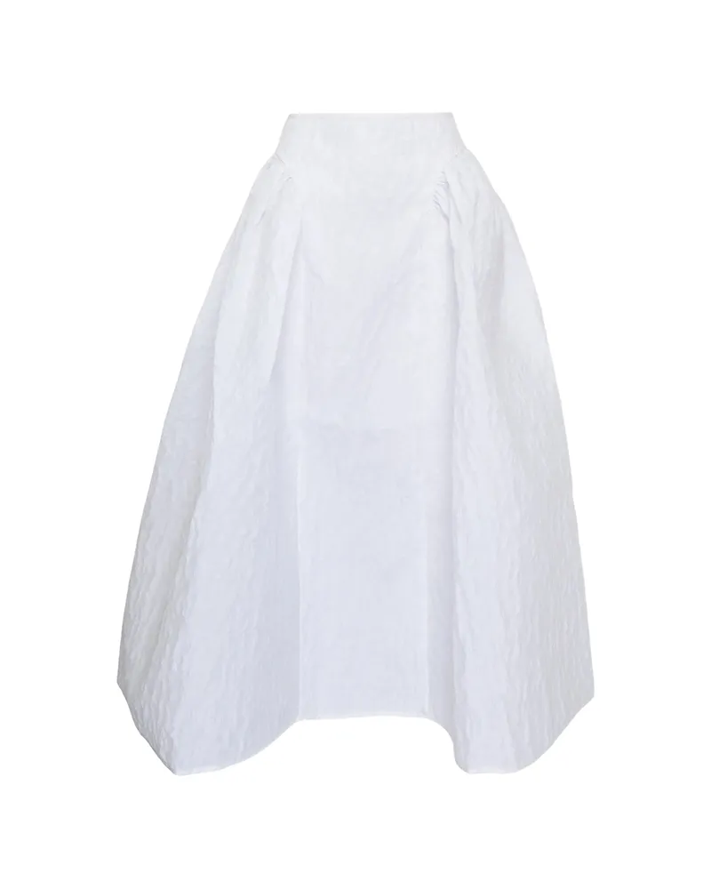 Cecilie Bahnsen Panel Skirt White