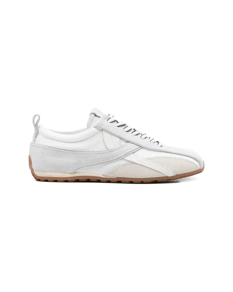 Alohas Tb.304 Laced Panelled Sneakers White