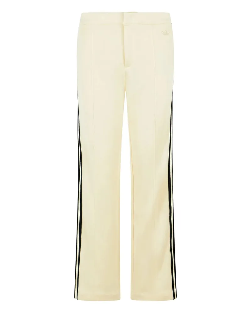 adidas Side-stripe Logo-detail Trousers Neutrals