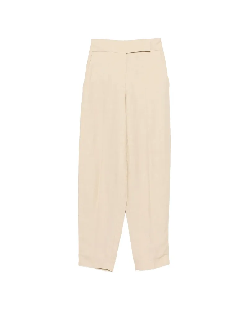 Joseph Light Linen Blend Trousers Neutrals