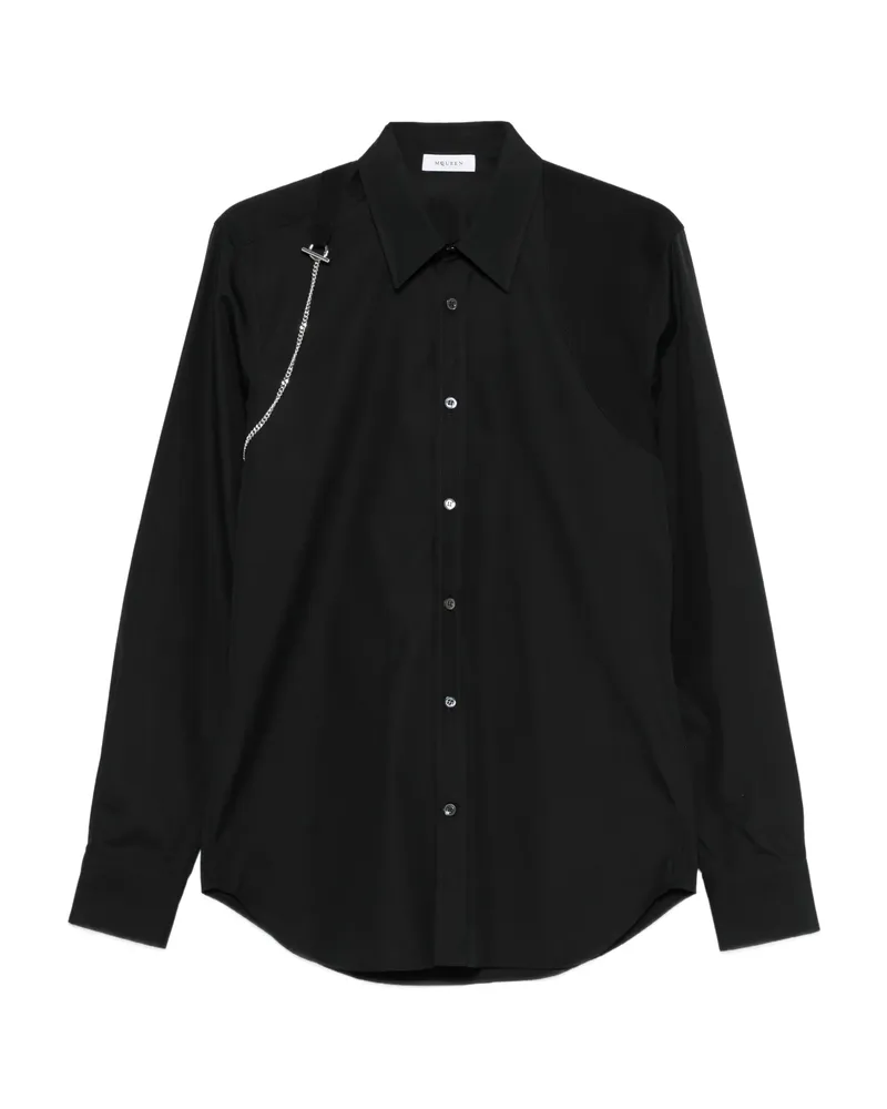 Alexander McQueen Chain Pin Shirt Black