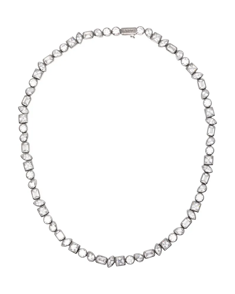 DARKAI Mixed Bezels Necklace Grey