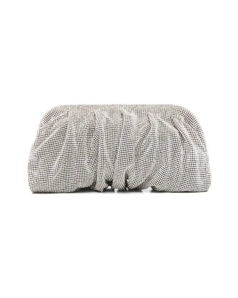 Benedetta Bruzziches Large Venus Clutch Bag Silver