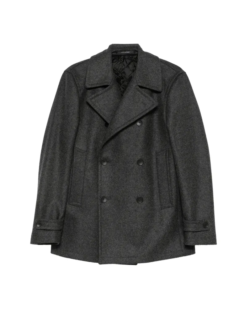 Tagliatore Double-breasted Coat Grey