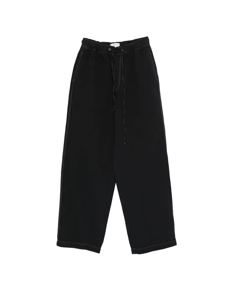 Studio Nicholson Drawstring Trousers Black