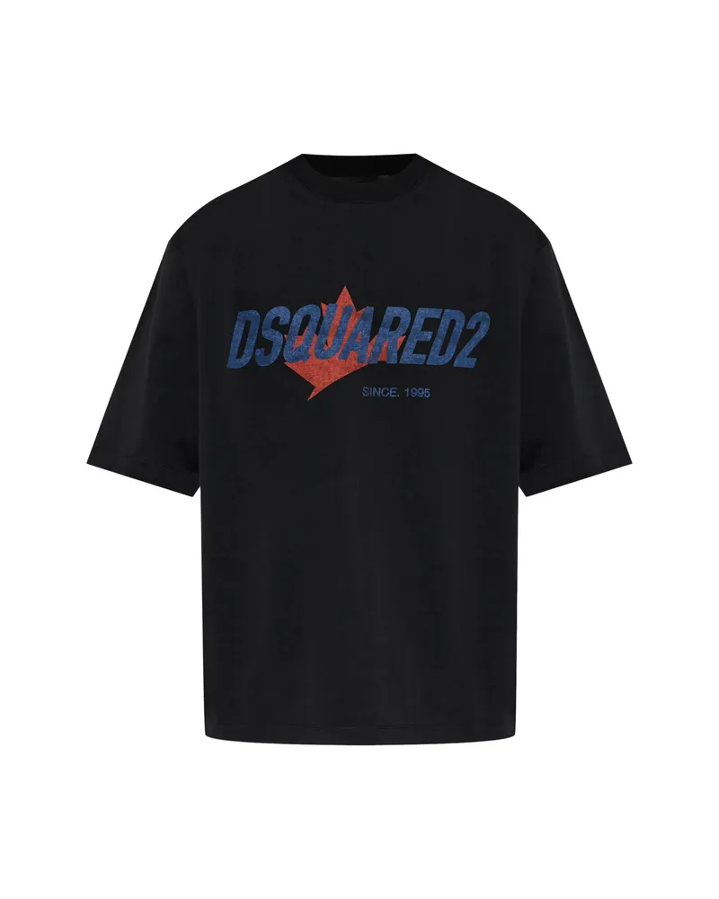 Dsquared2 Logo-print T-shirt Black