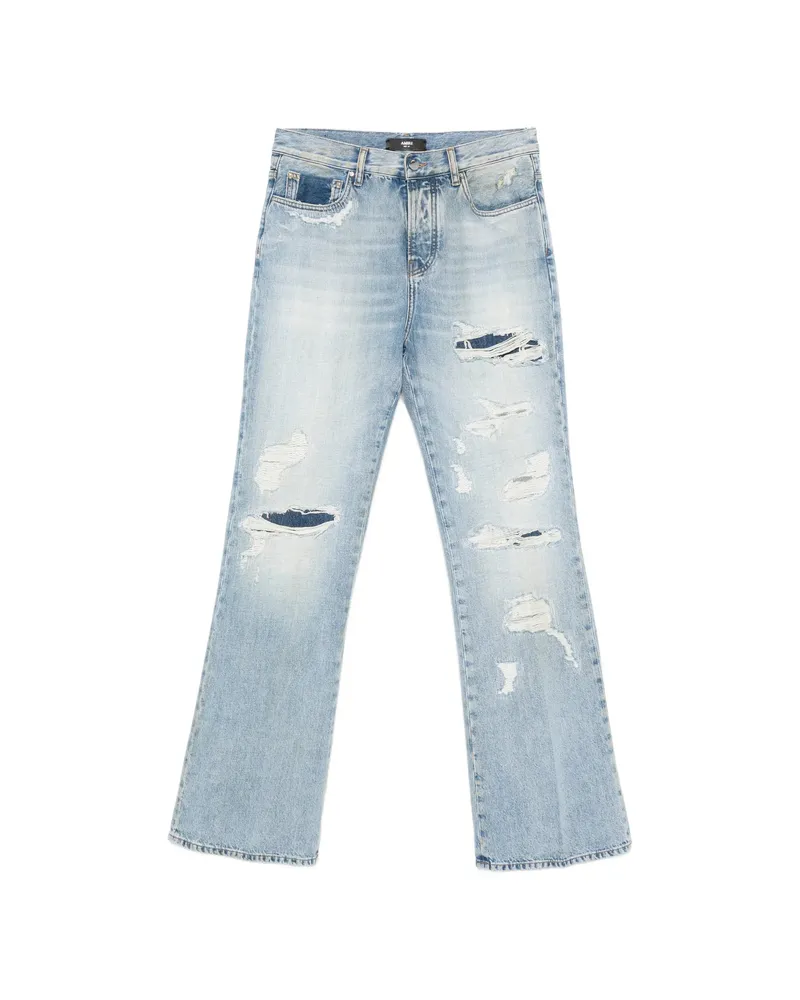 Amiri Distressed Jeans Blue