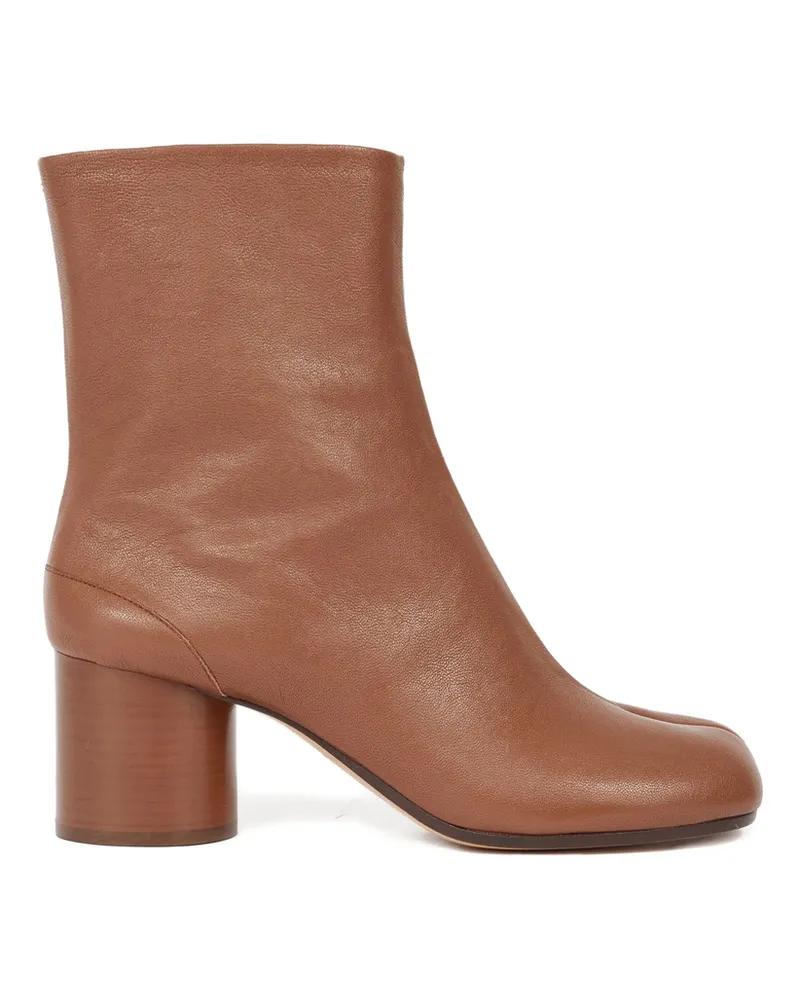 Maison Margiela Tabi Ankle Boots Brown