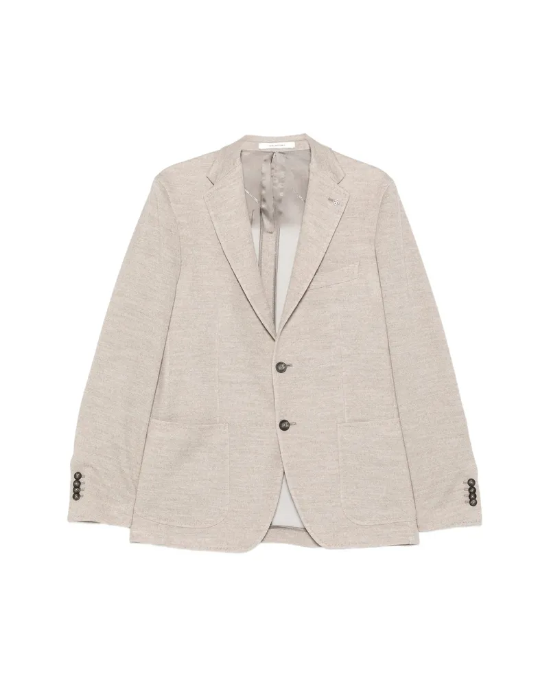 Tagliatore Single-breasted Blazer Neutrals